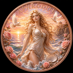 Aphrodite - Griechische Mythologie – 1 oz Kupfermedaille