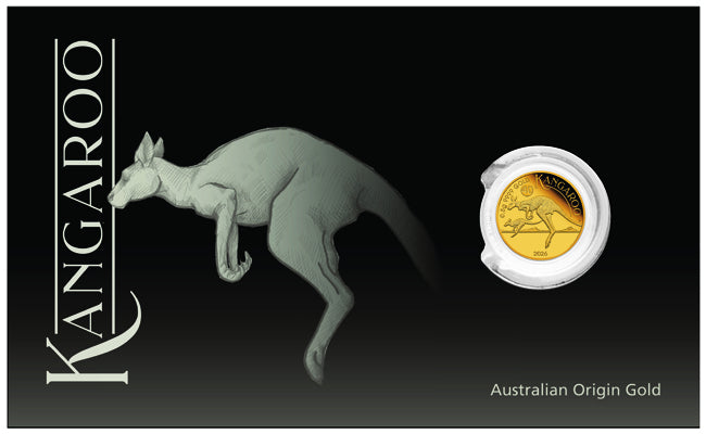 Australien Känguru Mini Roo 0,5g Gold 999,9 Polierte Platte 2026 – Perth Mint**