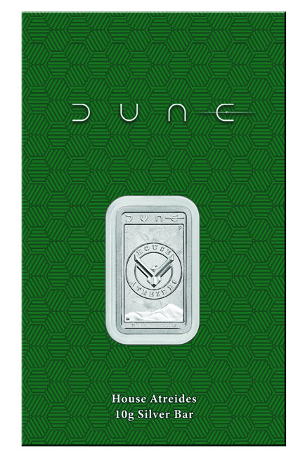 Dune – House Atreides | 10 g Silberbarren | Ag .999 | Perth Mint | 2026