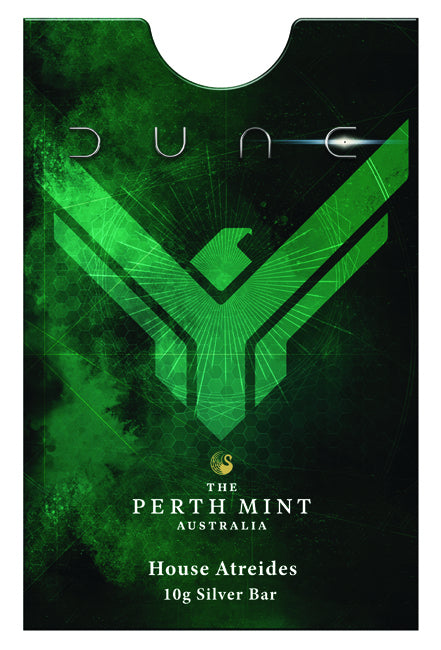 Dune – House Atreides | 10 g Silberbarren | Ag .999 | Perth Mint | 2026