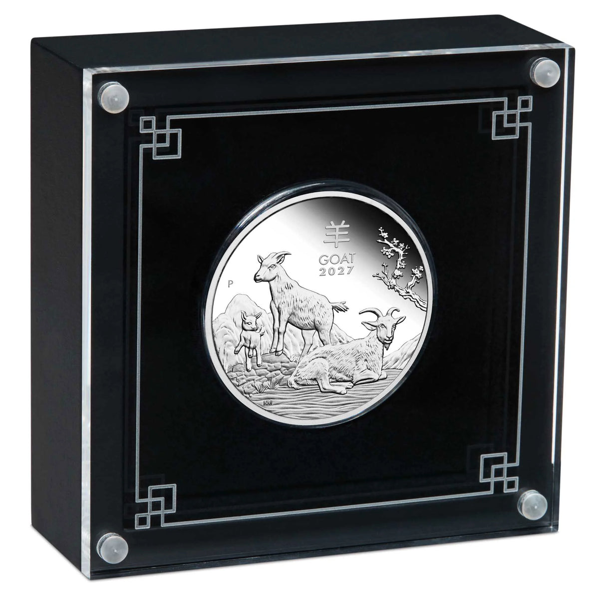 Lunar Series III – Year of the Goat 2027 | 1 oz Silber Proof | Perth Mint
