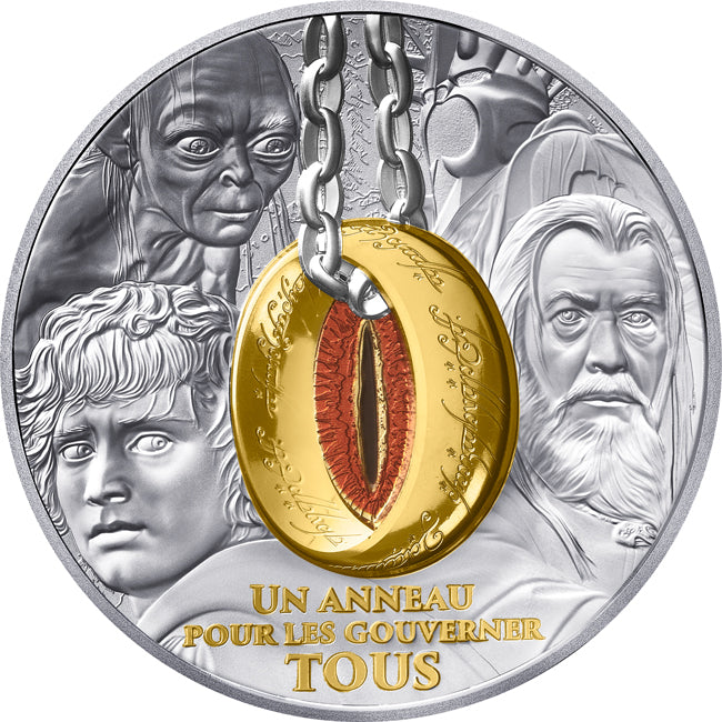 Silbermünze 1 oz – Der Herr der Ringe 2026 | Ag .999 | Proof | Monnaie de Paris | Limitiert 2.000 Stück