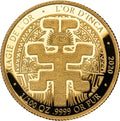 Gold of the Fallen Empires 2026 – 5 x 1/100 oz Goldmünze | Vorderseite | MM-Edelmetalle