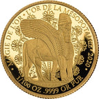 Gold of the Fallen Empires 2026 – 5 x 1/100 oz Goldmünze | Rückseite | MM-Edelmetalle