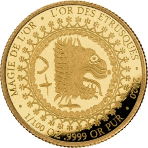 Gold of the Fallen Empires 2026 – 5 x 1/100 oz Goldmünze | Produktbild 3 | MM-Edelmetalle
