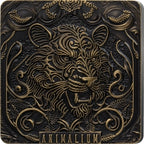 Animalium – Tiger 2025 – 1 oz Silbermünze | Vorderseite | MM-Edelmetalle