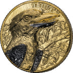 Édition Signature – Kookaburra 2025 – 2 x 1 g Goldmünze | Rückseite | MM-Edelmetalle