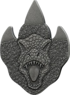 Footprint T-Rex 2026 – 1/2 oz Silbermünze | Vorderseite | MM-Edelmetalle