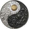 Versus – Heaven & Hell 2025 – 3 oz Silbermünze | Vorderseite | MM-Edelmetalle