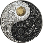 Versus – Heaven & Hell 2025 – 3 oz Silbermünze | Vorderseite | MM-Edelmetalle