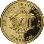Big Five Africa – Lion 2025 – 5 g Goldmünze | Rückseite | MM-Edelmetalle