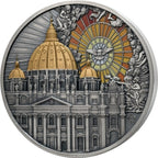 P. de Greef – San Pietro in Vaticano 2025 – 1 kg Silbermünze | Produktbild 4 | MM-Edelmetalle