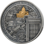 P. de Greef – San Pietro in Vaticano 2025 – 1 kg Silbermünze | Rückseite | MM-Edelmetalle
