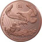 Giant Copper Investment – Eagle 2026 – 5 oz Kupfermünze | Vorderseite | MM-Edelmetalle