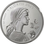 Super Silver – Valoryn 2025 – 1 oz Goldmünze | Vorderseite | MM-Edelmetalle