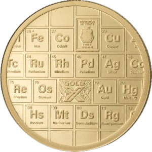 GoldX – Osmium Phoenix 2026 – 1/6 oz Goldmünze | Rückseite | MM-Edelmetalle