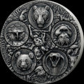 Big Five Asia – Completer Coin 2026 – 5 oz Silbermünze | Vorderseite | MM-Edelmetalle
