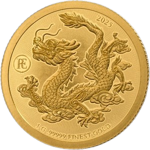Rare Edition – Chinese Dragon 2025 – 1 g Goldmünze | Produktbild 3 | MM-Edelmetalle