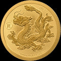 Rare Edition – Chinese Dragon 2025 – 1 g Goldmünze | Vorderseite | MM-Edelmetalle