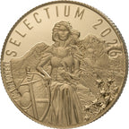 Selectium 2026 – 1/4 oz Goldmünze | Vorderseite | MM-Edelmetalle