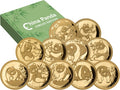 China Panda – Jubilee Edition 2026 – 1/100 oz Goldmünze | Vorderseite | MM-Edelmetalle