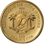 Big Five Asia – Completer Coin Gold 2026 – 1/2 oz Goldmünze | Rückseite | MM-Edelmetalle