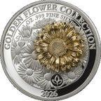 Golden Flower Collection – Daisy 2026 – 1 oz Silbermünze | Produktbild 3 | MM-Edelmetalle