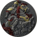 Great Commanders – Genghis Khan 2026 – 5 oz Silbermünze | Vorderseite | MM-Edelmetalle