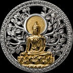Symbols of Life – Buddha 2026 – 8,35 g Silber und Gold – Produktansicht