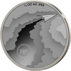 Impressions of Earth – Alpine 2026 – 1/2 oz Silbermünze | Rückseite | MM-Edelmetalle