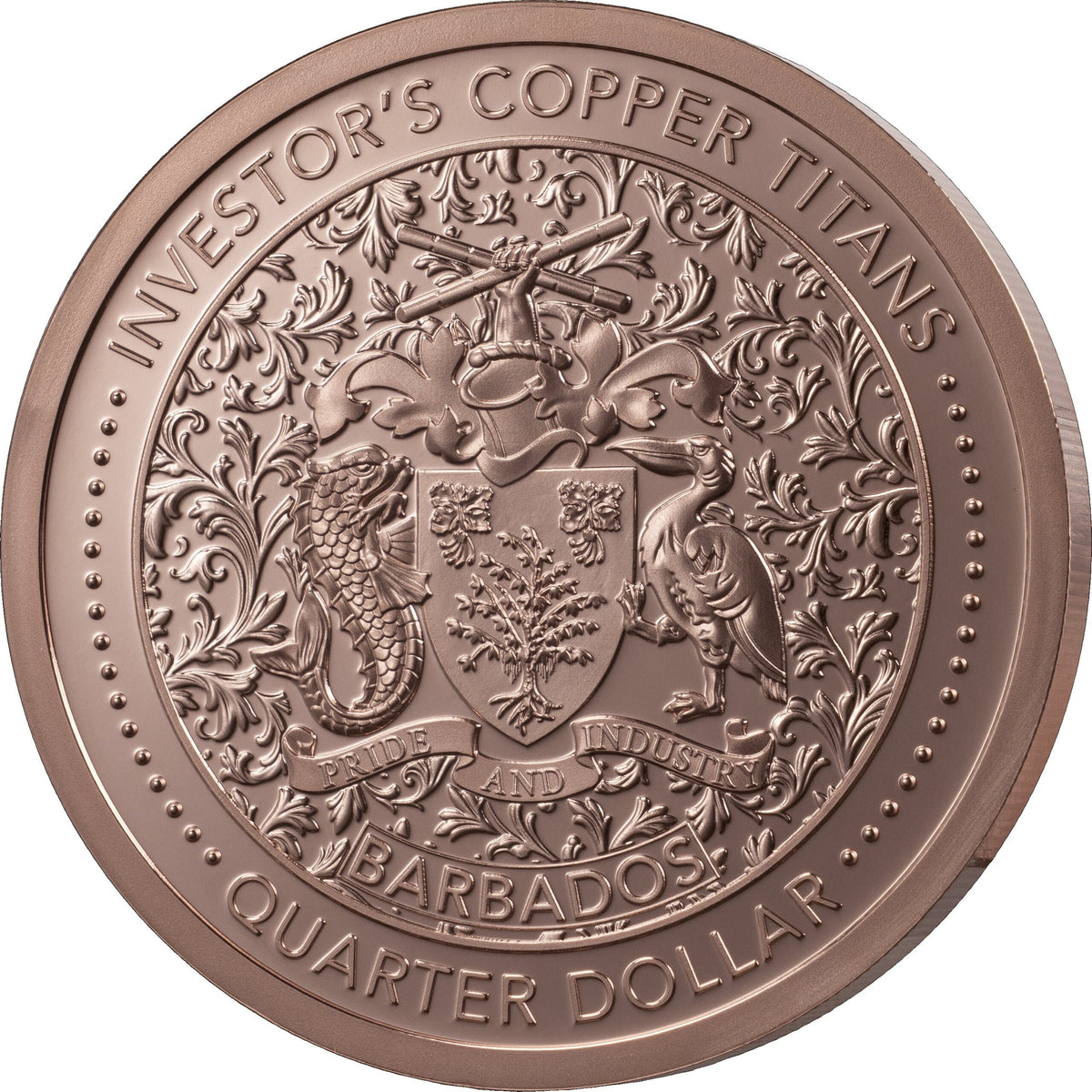 Investor’s Copper Titans – Buffalo 2026 – 5 oz Kupfermünze | Rückseite | MM-Edelmetalle