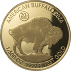 Fractional Set – Buffalo 2026 – 1/100 oz Goldmünzenset | Vorderseite | MM-Edelmetalle