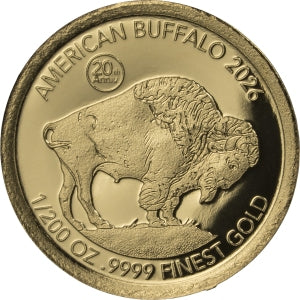 Fractional Set – Buffalo 2026 – 1/100 oz Goldmünzenset | Rückseite | MM-Edelmetalle