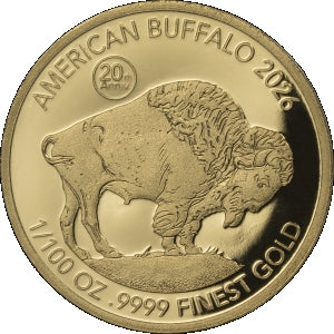 Fractional Set – Buffalo 2026 – 1/100 oz Goldmünzenset | Produktbild 3 | MM-Edelmetalle