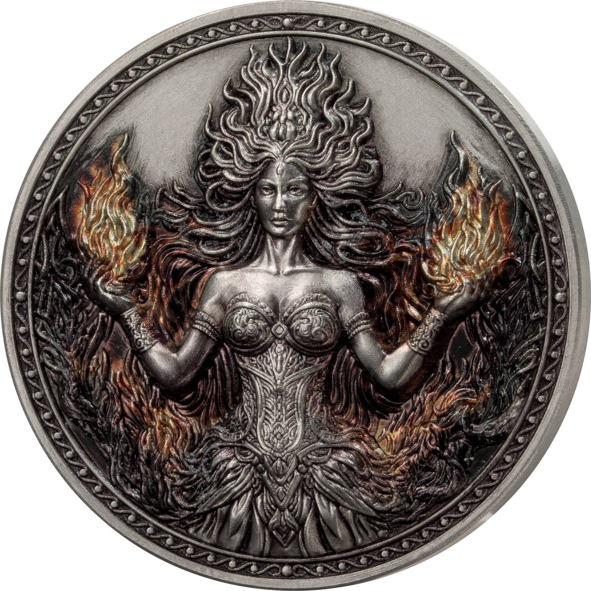 Four Elements – Fire 2026 – 1 oz Silbermünze | Produktbild 4 | MM-Edelmetalle