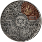 Four Elements – Fire 2026 – 1 oz Silbermünze | Produktbild 3 | MM-Edelmetalle