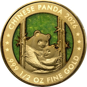 JeweLuxe – Jade 2026 – 1/2 oz Goldmünze – Produktansicht