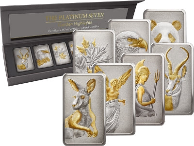 The Platinum Seven – Golden Highlights 2026 – 7 x 1 g Goldmünze | Produktbild 10 | MM-Edelmetalle