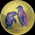 Golden Holographic – 1 oz Southern Rockhopper Penguin 2026 – Sammlermünze | Vorderseite | MM-Edelmetalle