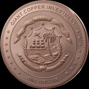 Giant Copper Investment – Panda 2027 – 5 oz Kupfermünze – Ansicht 2
