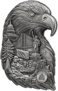 Soul of a Nation – Eagle Collage 2026 – 3 oz Silbermünze | Vorderseite | MM-Edelmetalle