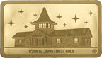 Wishing Bar – Weihnachtswunsch 2026 – 1/200 oz Goldbarren – Ansicht 2