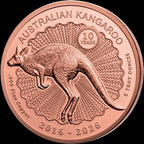 Giant Copper Investment – Kangaroo 2026 – 5 oz Kupfermünze | Vorderseite | MM-Edelmetalle