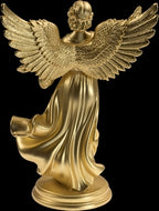 Guardian Angel – 3D-Skulptur 2026 – 10 oz Messingskulptur – Ansicht 3
