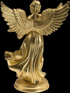 Guardian Angel – 3D-Skulptur 2026 – 10 oz Messingskulptur – Ansicht 3