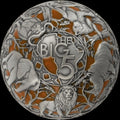 Big Five Africa – Halbkugelmünze 2026 – 2 oz Silbermünze – Produktansicht