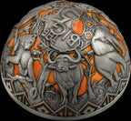Big Five Africa – Halbkugelmünze 2026 – 2 oz Silbermünze – Ansicht 5