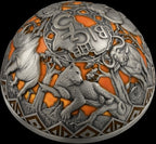 Big Five Africa – Halbkugelmünze 2026 – 2 oz Silbermünze – Ansicht 6