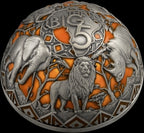 Big Five Africa – Halbkugelmünze 2026 – 2 oz Silbermünze – Ansicht 3