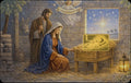 Christmas Scene – Weihnachtskrippe 2026 – 1/1000 oz Gold-Münzbarren – Produktansicht